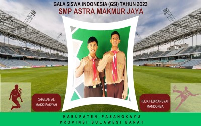 Siswa SMP Astra Makmur Jaya Perkuat Tim GSI Kabupaten Pasangkayu Tahun 2023